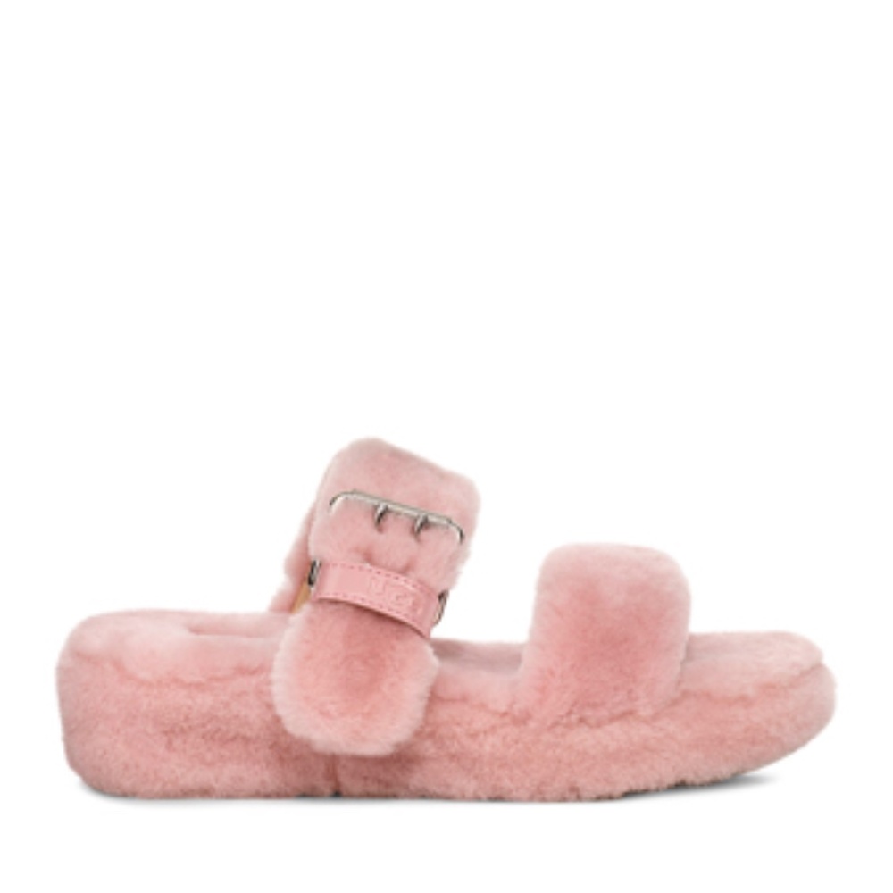 UGG Fuzz Yeah Genuine Shearling Sandal